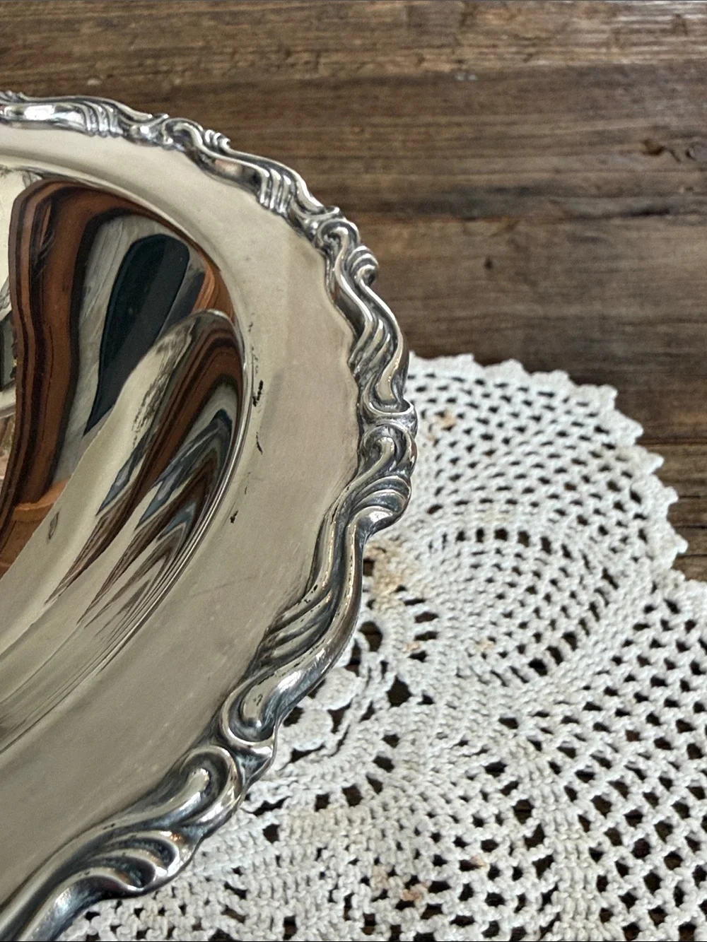 WM A Roger’s Silverplate silver Pedestal Compote Bowl